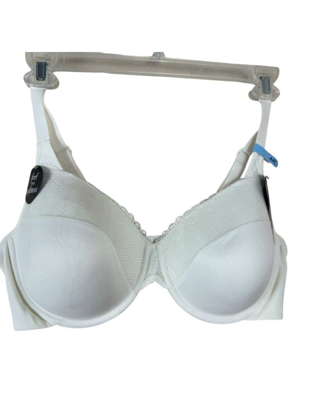 Bali NEW Lift 44C T-Shirt Full Coverage Bra DF0082 Ivory Underwire Light Padded